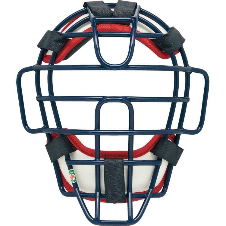 軟式野球用キャッチャーマスク（限定品） ネイビー×レッド #BLM3298CB-2964J野球