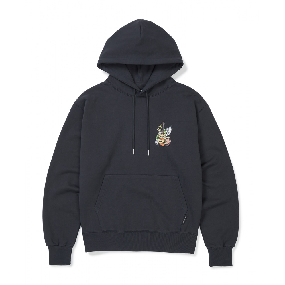 KNOW WAVE ミュージックフーディー KNT002m(DARK CHARCOAL)