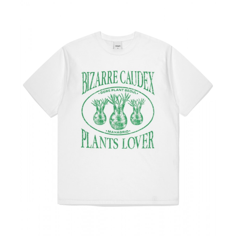 マハグリッドコーデックスラバー T シャツホワイト (MG2EMMT500B)