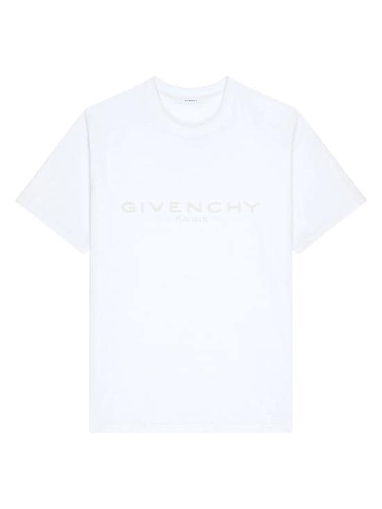 GIVENCHY Men T-Shirts BM71NK3YSF 100 White