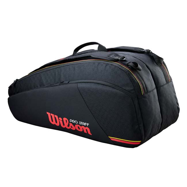 ウィルソン(Wilson) 2026 PRO STAFF CLASSIC 12PK プロスタッフ クラシック 12PK ラケットバッグ テニスバッグ WR8051701001ブラック