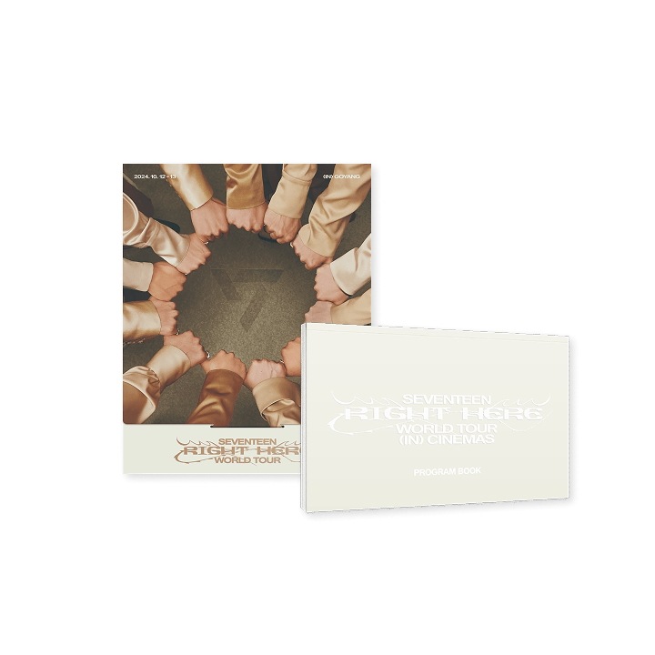 [WEVERSE特典付き] SEVENTEEN WORLD TOUR RIGHT HERE DC + PROGRAM BOOK SET 韓国版 新品未開封