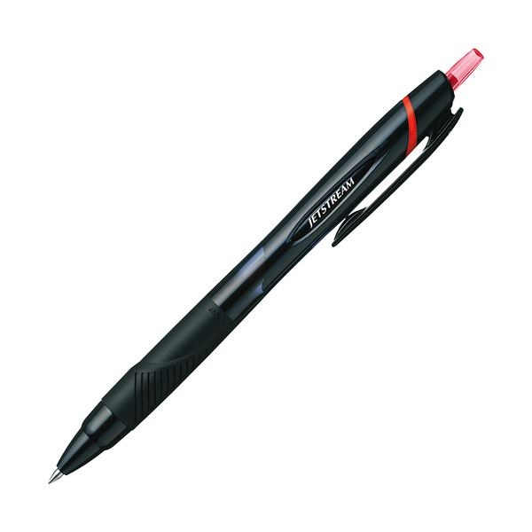 （まとめ）三菱鉛筆 油性ボールペン ジェットストリーム 0.7mm 赤 SXN15007.15 1セット（10本） (×5セット)