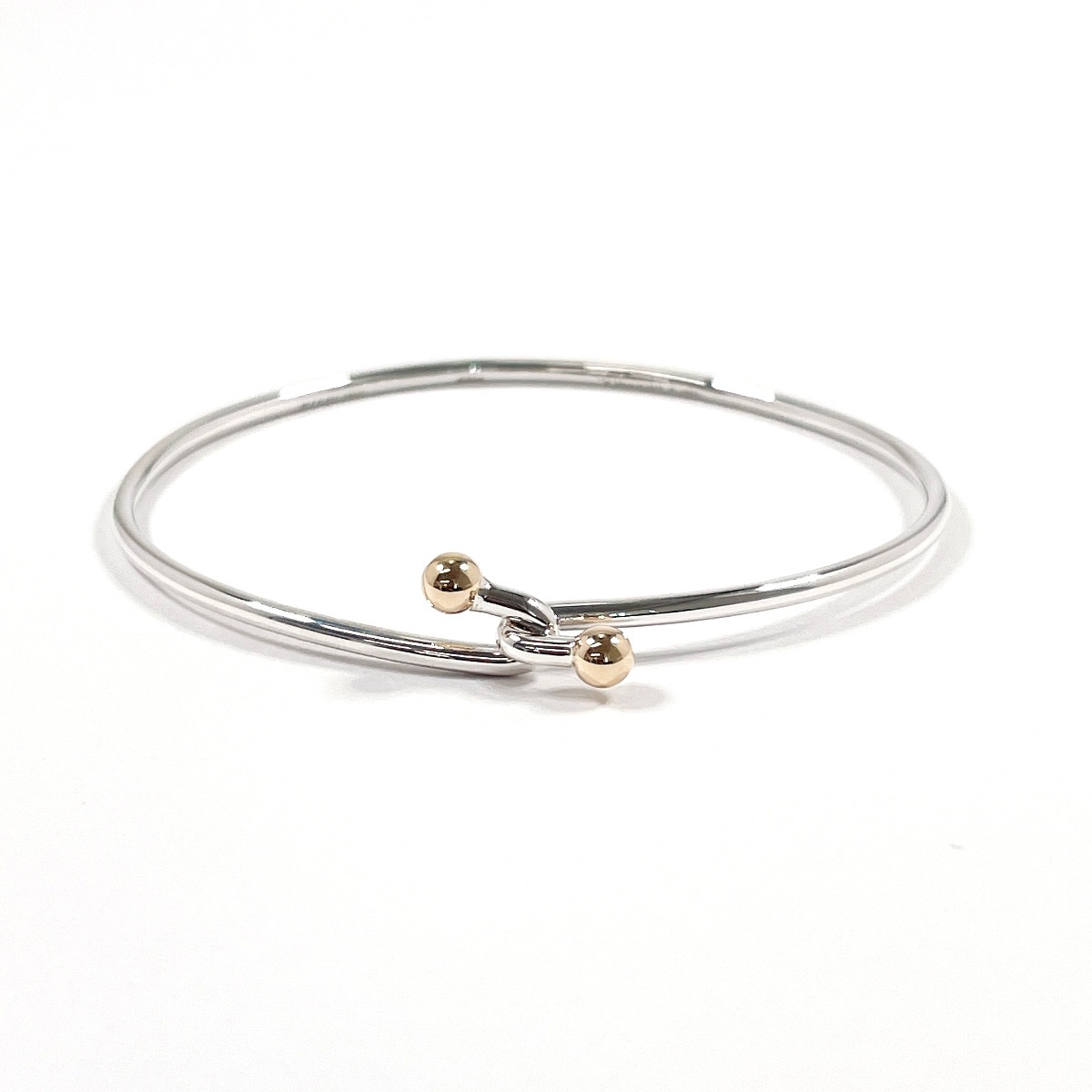 ラブノット フック&アイ バングル シルバー スターリングシルバー レディース 25,200円