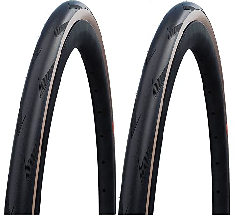 2本セット SCHWALBE PRO ONE ADDIX Race クリンチャー シュワルベプロワン 700c (700×30c, トランスペアレントスキン) [並行輸入品]