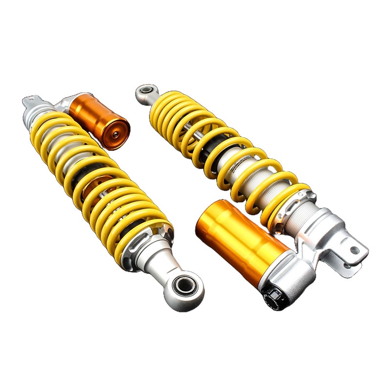 リアサスペンション 360mmコの字取付 下部 リザーバータンク付き 2本セット プリロード無段階 ゴールド S-614 10,841円