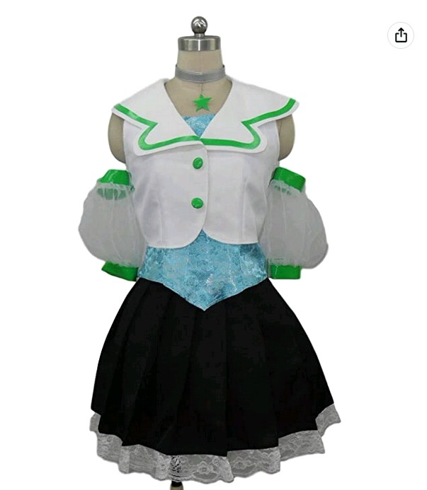 ももいろクローバーZ女子戦争グリーン京香柳南コスプレコスチュームハロウィン文化祭コスプレ