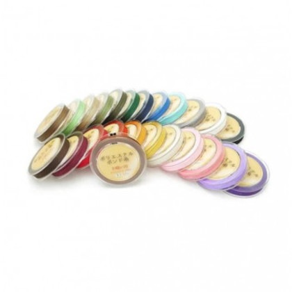 ポリエステルボンド糸 5番 小巻 フルカラーセット 24色 EG4108