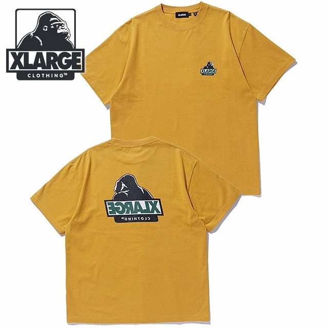 メール便 バックサイドOG ショートスリーブTシャツ [101253011002] BACKSIDE OG S/S TEE メンズ トップス 半袖 YELLOW 正規取扱店