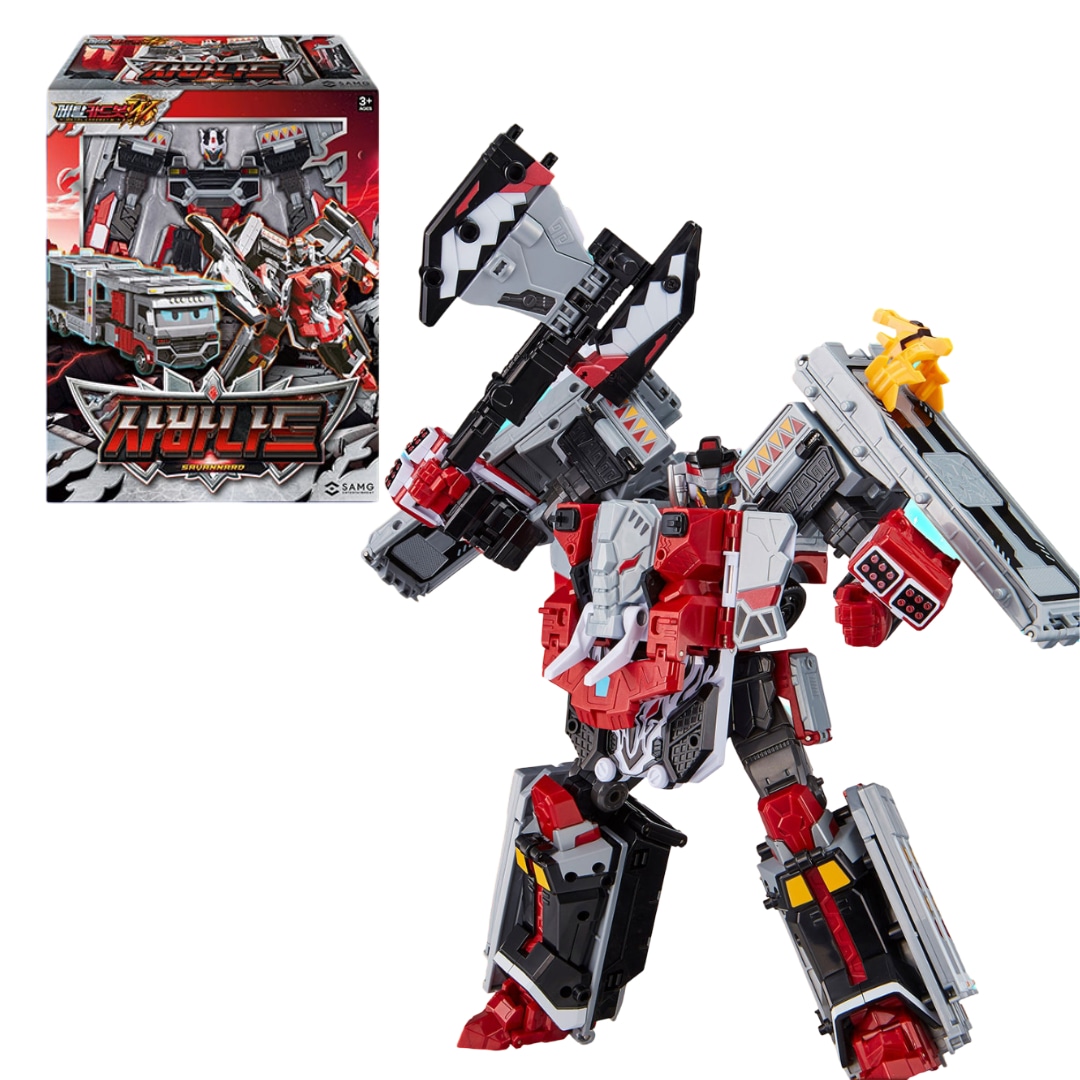メタルカードボットW サバナード 変形ロボット トラック＆ビーストモード SAMG公式 正規品 海外直送品