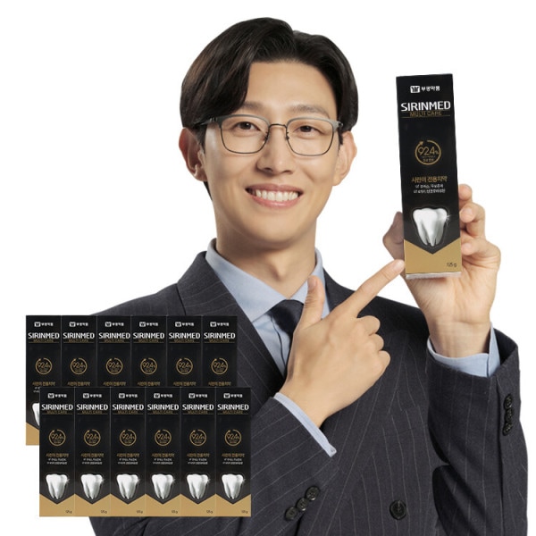 (12個) ブグァン薬品 シリンメド マルチケア 歯磨き粉 125g