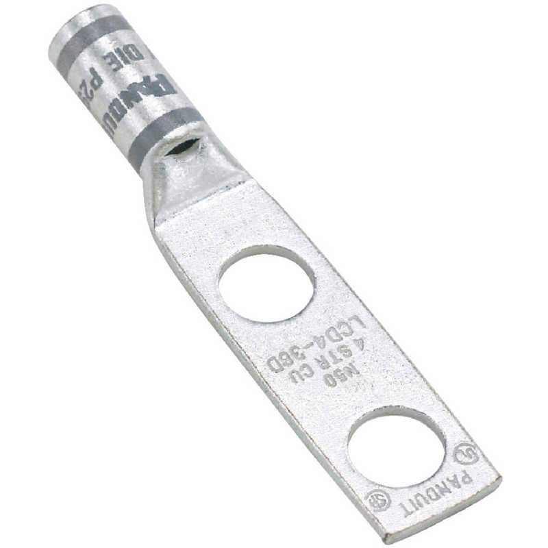 パンドウイット　銅製圧縮端子 標準バレル 2つ穴　LCD10-14A-L