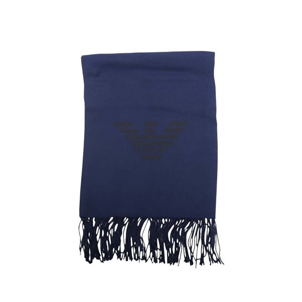 マフラー 625214-CC318-00035 メンズ ネイビーブルー