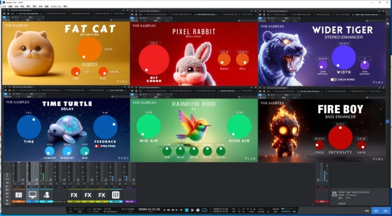 Voxsamples 動物六点セット WIN