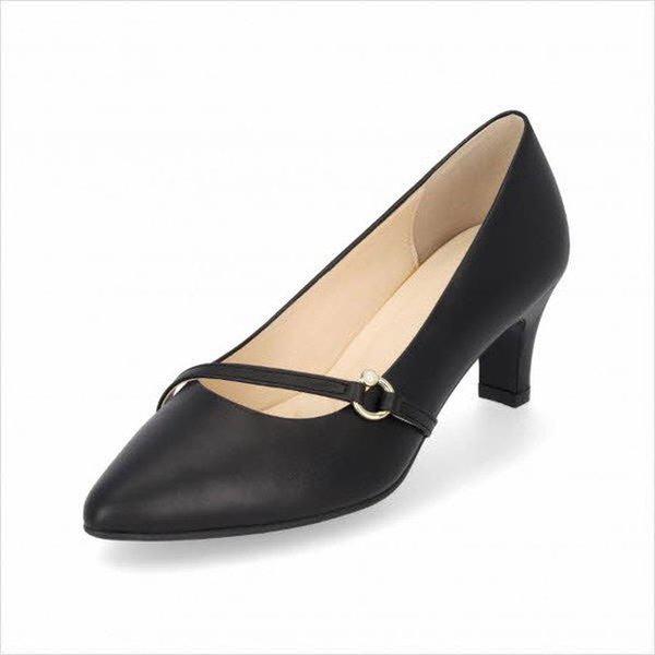 女性牛革パールリングストラップパンプス6CM(LCWD66U313) 12,203円