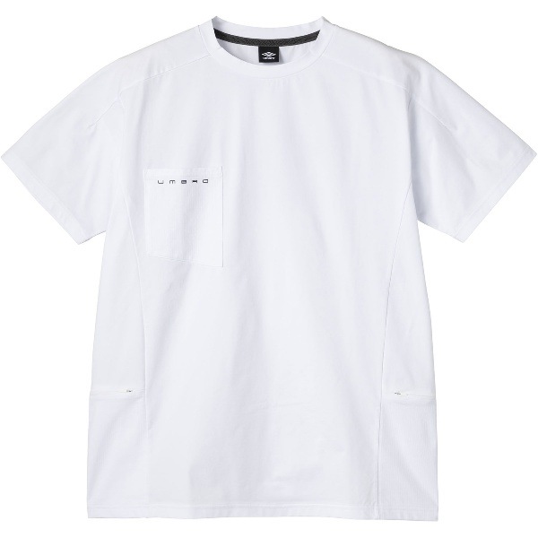 UMBRO アンブロ COACHERS コーチャーズトップ サッカー プラクティスシャツ UF5SHS60M-WH00 半袖