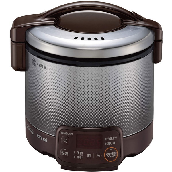 RR-030VQT(DB)-13A ダークブラウン こがまる [ガス炊飯器(都市ガス用3合炊き)]