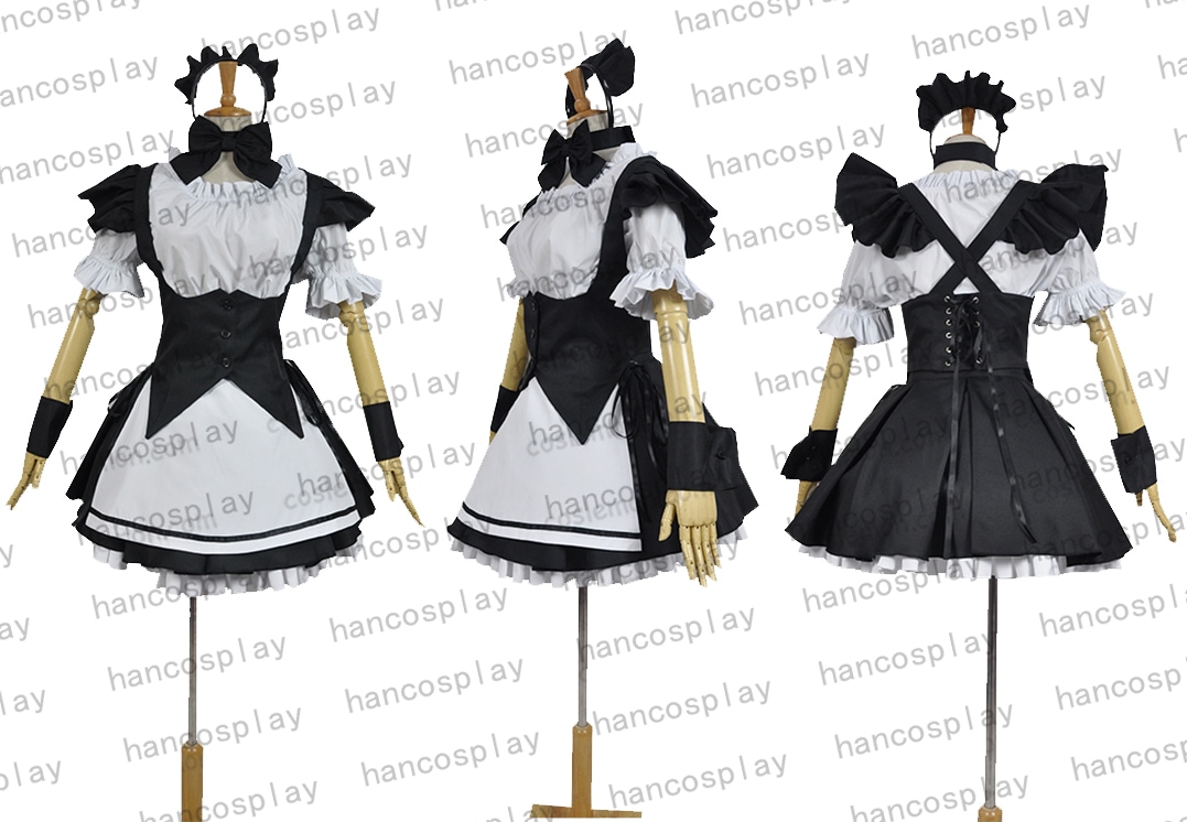 コスプレ衣装 COS1235 サクラノ詩 御桜稟 夏目雫 夏目藍 鳥谷真琴 氷川里奈風 メイド服 8,004円