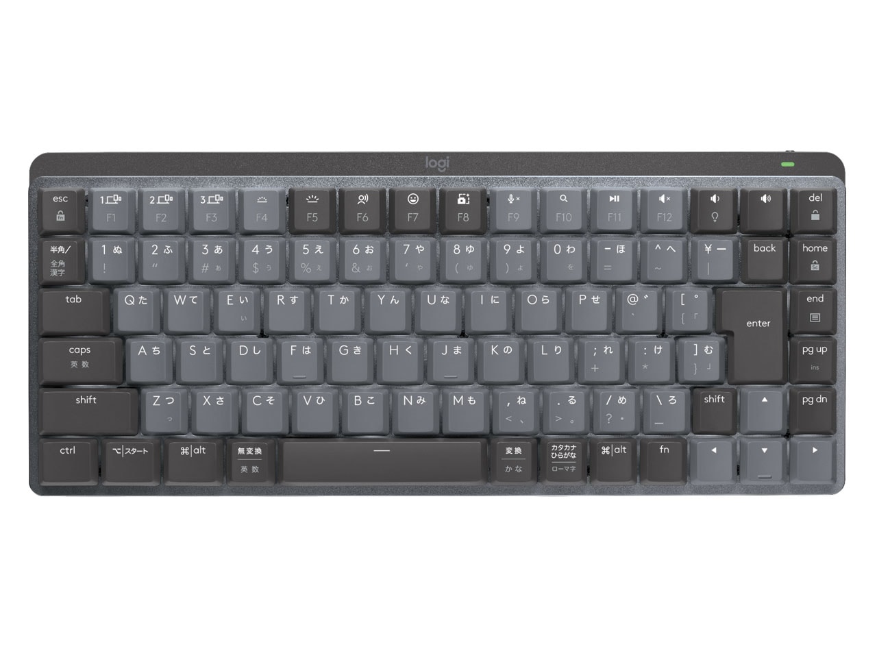 MX MECHANICAL MINI Clicky KX850CC 青軸 [グラファイト] ワイヤレスキーボード