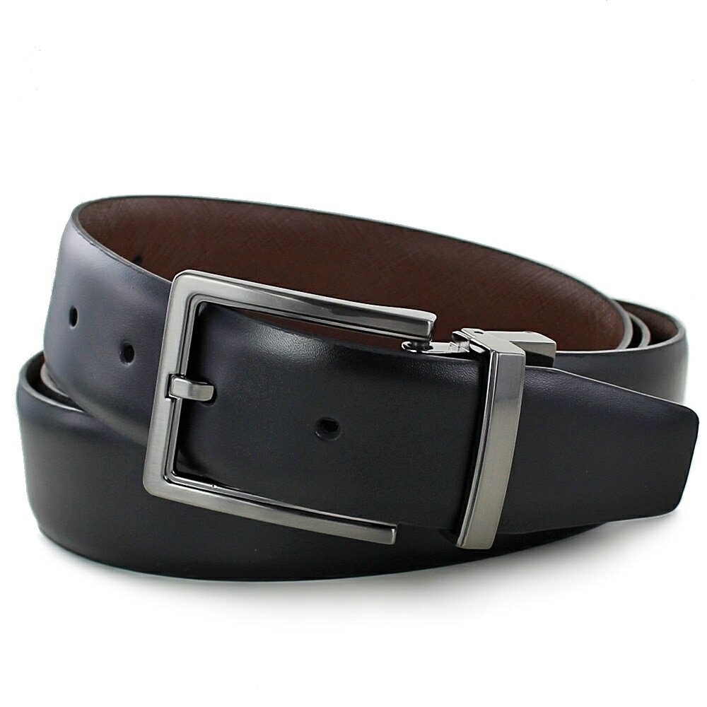 紳士ベルト カルバンクライン 大きいサイズ カット可 ベルト メンズ ロングベルト 長い リバーシブル ブラック ブラウン レザー フリーサイズ フォーマル プレゼント 実用的 スーツ 仕事 就活 ポ