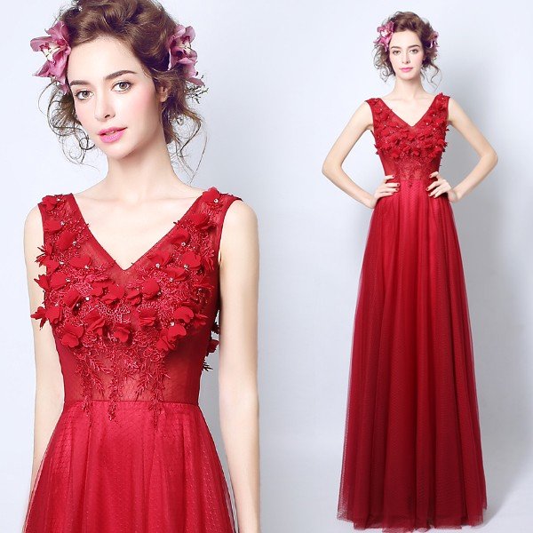 カラードレス 二次会 安い ロングドレス パーティードレス 結婚式 披露宴 花嫁 フォーマルドレス