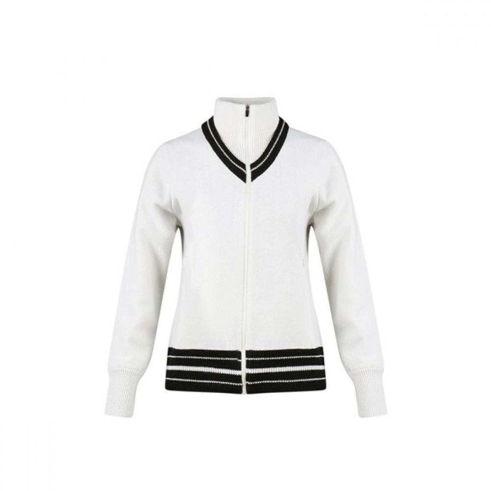 (ラックスゴルフ) ラックスゴルフ 430 ゴルフレディースハイネックジップアップ防風ニットジャケット LB3W820W