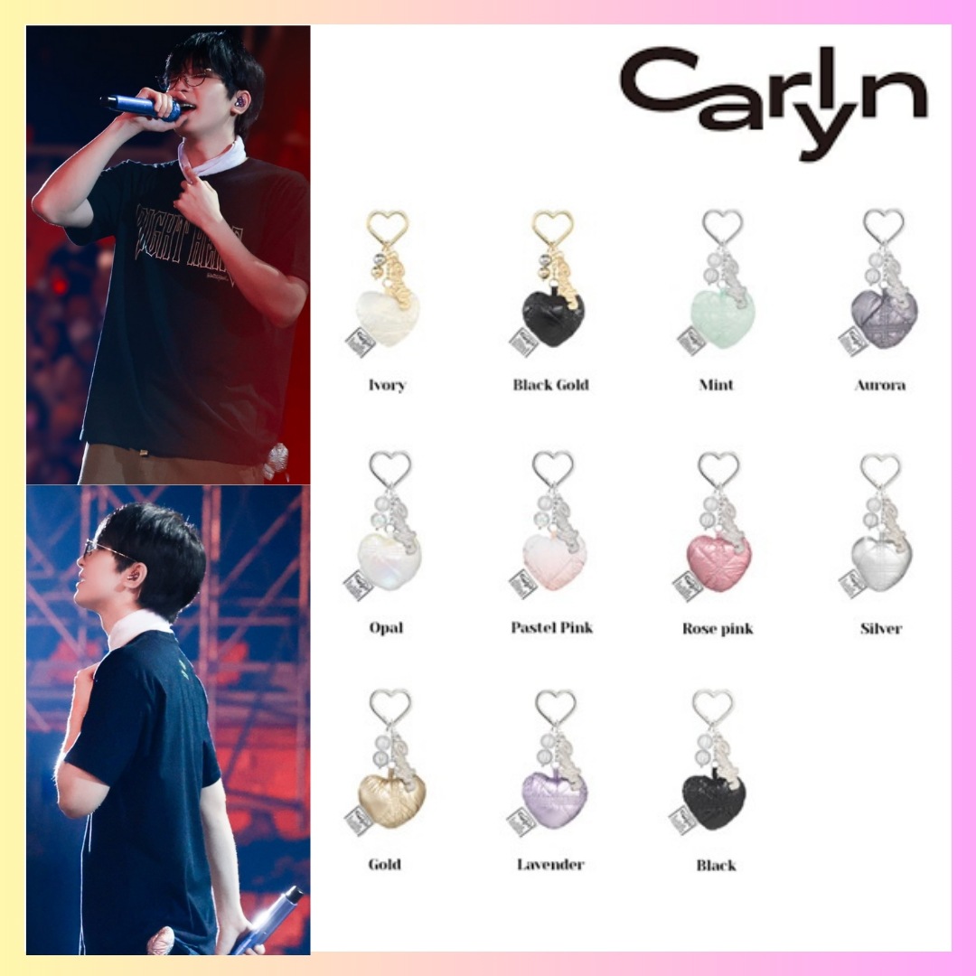 [SEVENTEENウォヌ 着用] MY HEART KEYRING 11 COLORS + FREE OMAKE キーリング 韓国 キーホルダー かわいい 韓国ファッション