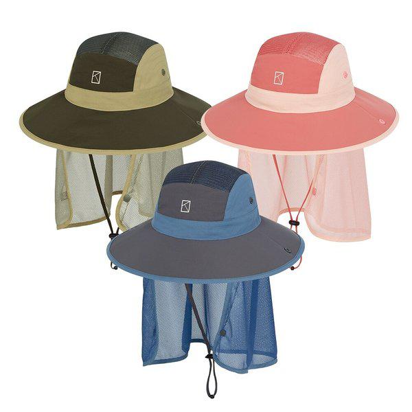 男女兼用 夏 メッシュ 日よけ テンガロンハット 登山帽子 2482CK265U