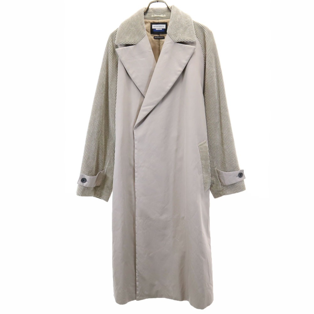 NEPHOLOGIST layered coat ステンカラーコート グレー