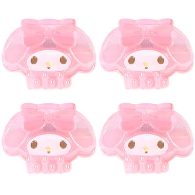 他サイト： マイメロディ ミニヘアクリップ 4個セット オーロラ サンリオ sanrio キャラクターの商品画像