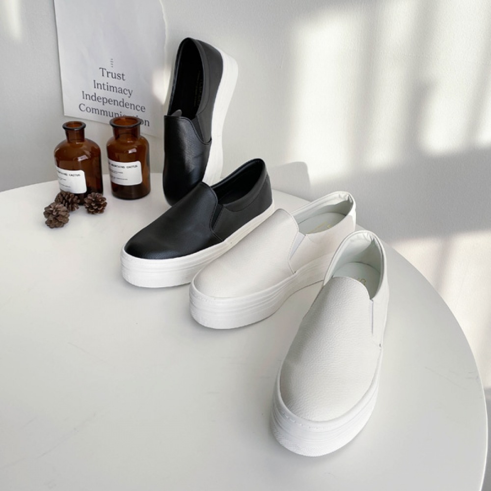 (NAK21) 快適なレザートールスリッポン DM14-SH-16