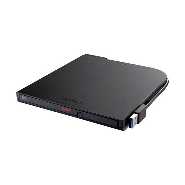 バッファロー ポータブルDVDドライブ DVSM-PTR8U3-BKA