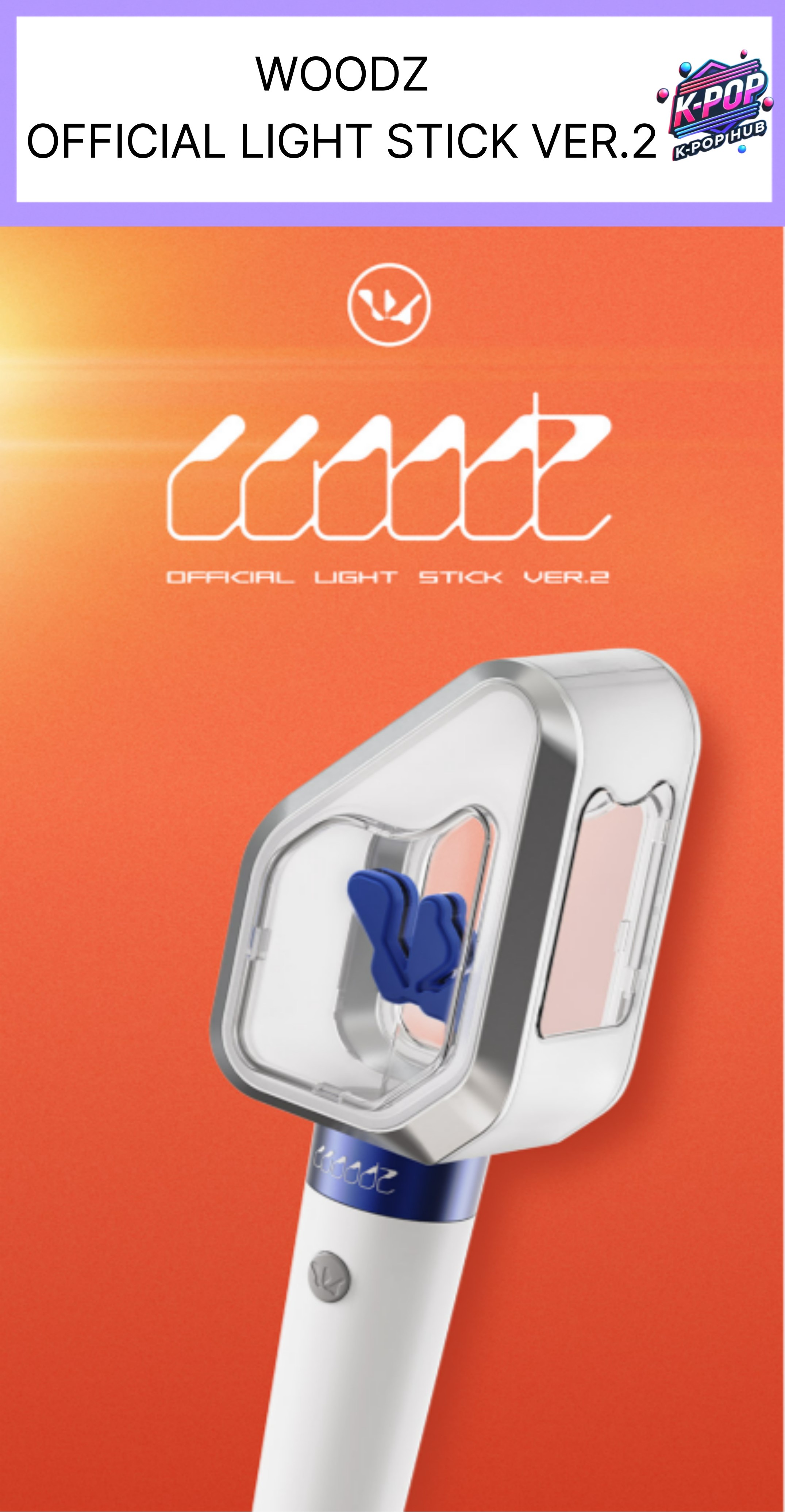 WOODZ OFFICIAL LIGHT STICK VER. 2