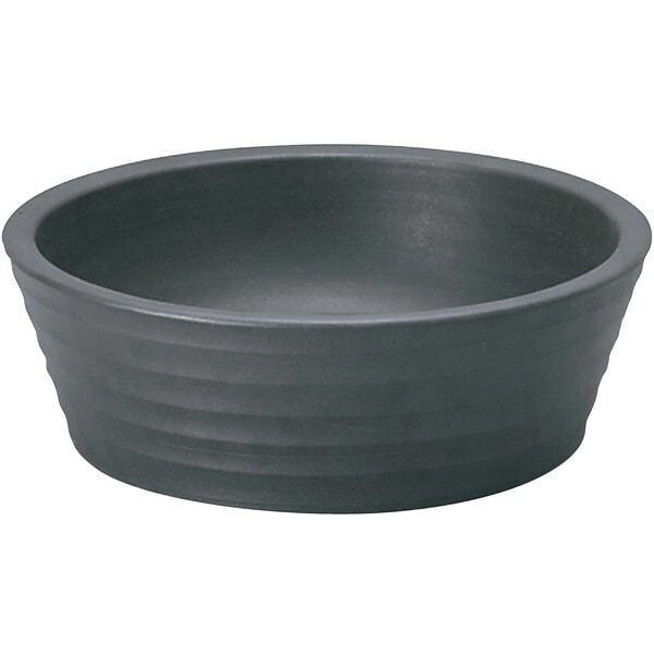 ユニソン 600803210 陶芸ポット ラルゴ スチールブラック メーカー直送