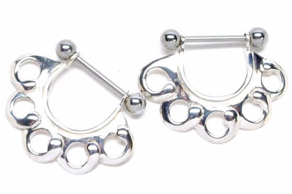 14G ニップル ヘリックス シルバー925 フレア ストレートバーベル チャーム 14ゲージ 軟骨 乳首 胸 耳 乳輪 ボディピアス メンズ レディース ボディーピアス sns05xxxxxxxx