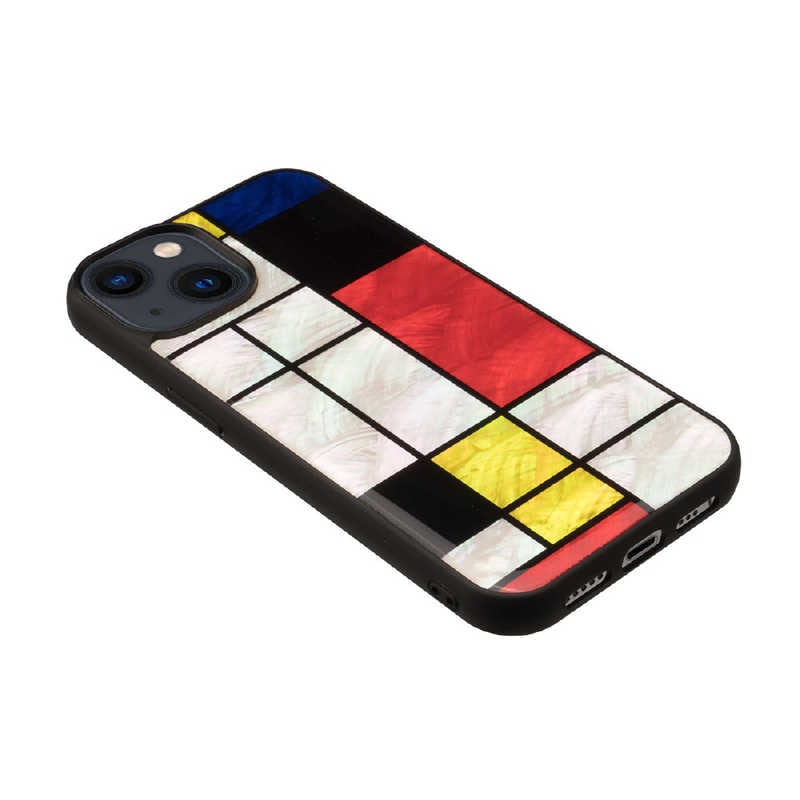 ROA　iPhone 15(6.1インチ) 天然貝ケース ikins Mondrian　I25469i15