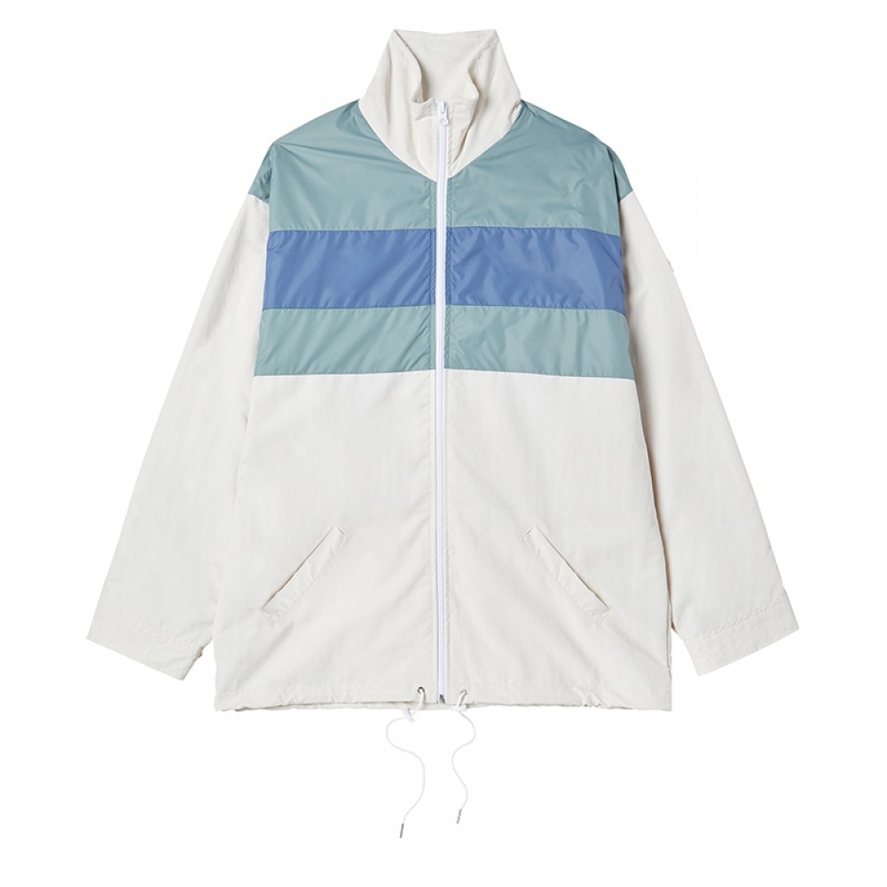 BEYOND CLOSET ノーマンティックベンチコート集業ジャンパーアイボリー 11,984円