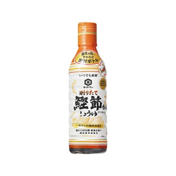 削りたて鰹節香るしょうゆ 450ml 12 メーカー直送 5,091円