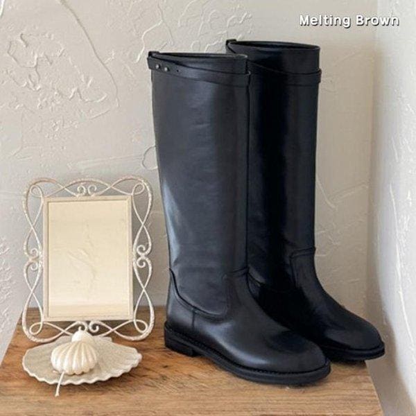 女性用ベルトロングブーツ 冬用ブーツ k62