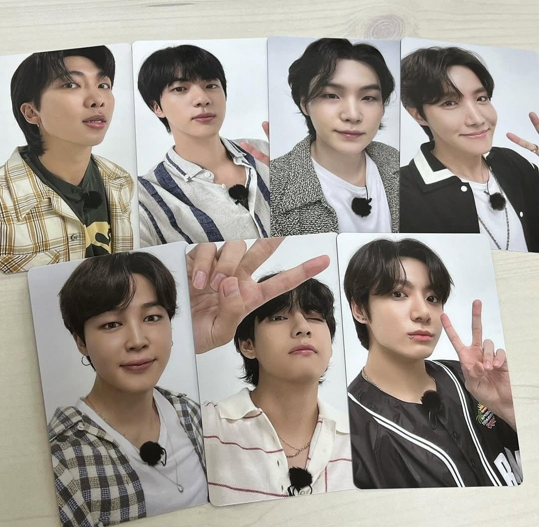RUN BTS POLY HIGHLIGHT PACKAGE PHOTO CARD