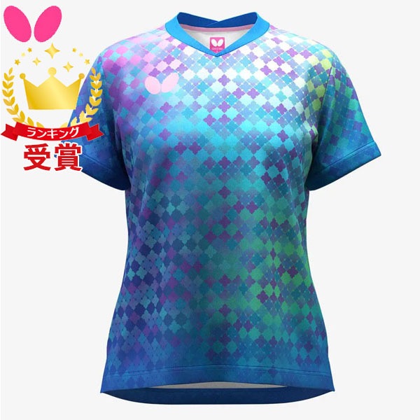 バタフライ Butterfly 卓球 ミナレア シャツ レディース 46549-177 JTTA公認