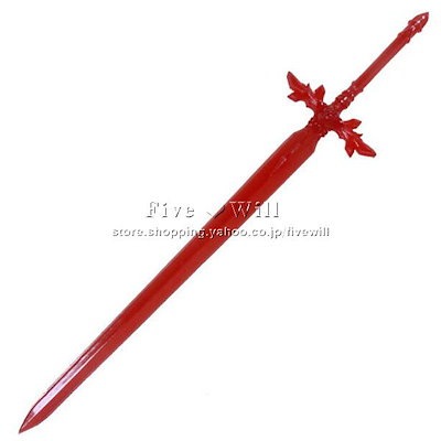 中国剣 装飾的な武器 赤い宝石付き Qoo10] 【ソードアートオンライン アリシゼーショ : ホビー