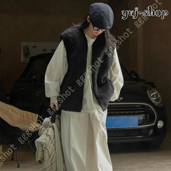 ボアト ト レディース ショーラー ボア 軽量 もこもこ おしゃれ フスト レディース チョッキ レディース ト ゆったり