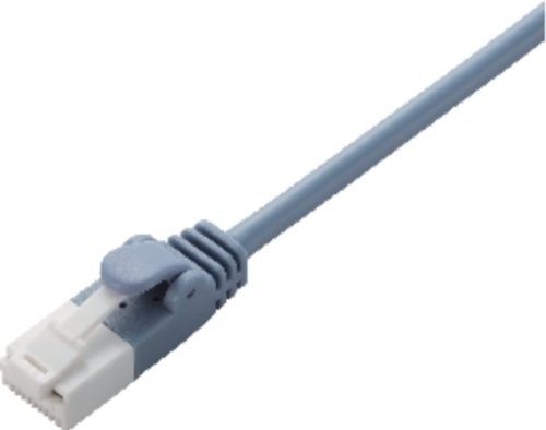 エレコム LANケーブル CAT6 Gigabit やわらか 爪折れ防止 3m ブルー PlayStation 4 対応 LD-GPYT/BU30