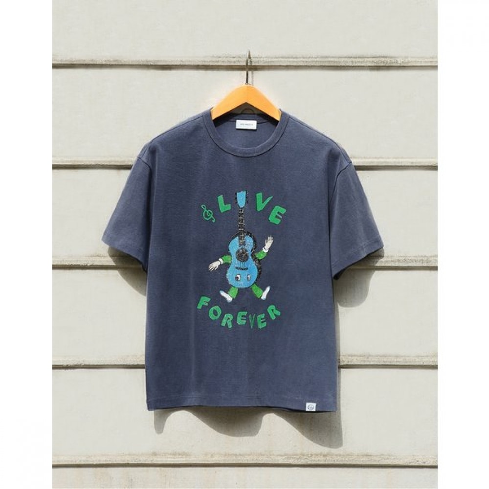 [25SS] [HIS] [バスキング] ビンテージグラフィック T シャツ HZTS5E803N2 9,367円