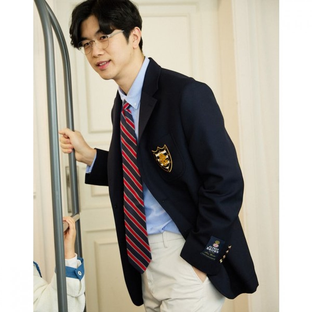 [25SS] [クラシック] ネイビードースキンブレザー HZJA5E201N2