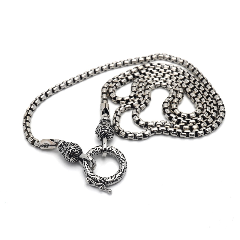 S925 ベネチアンチェーンネックレス [cs056-70cm]