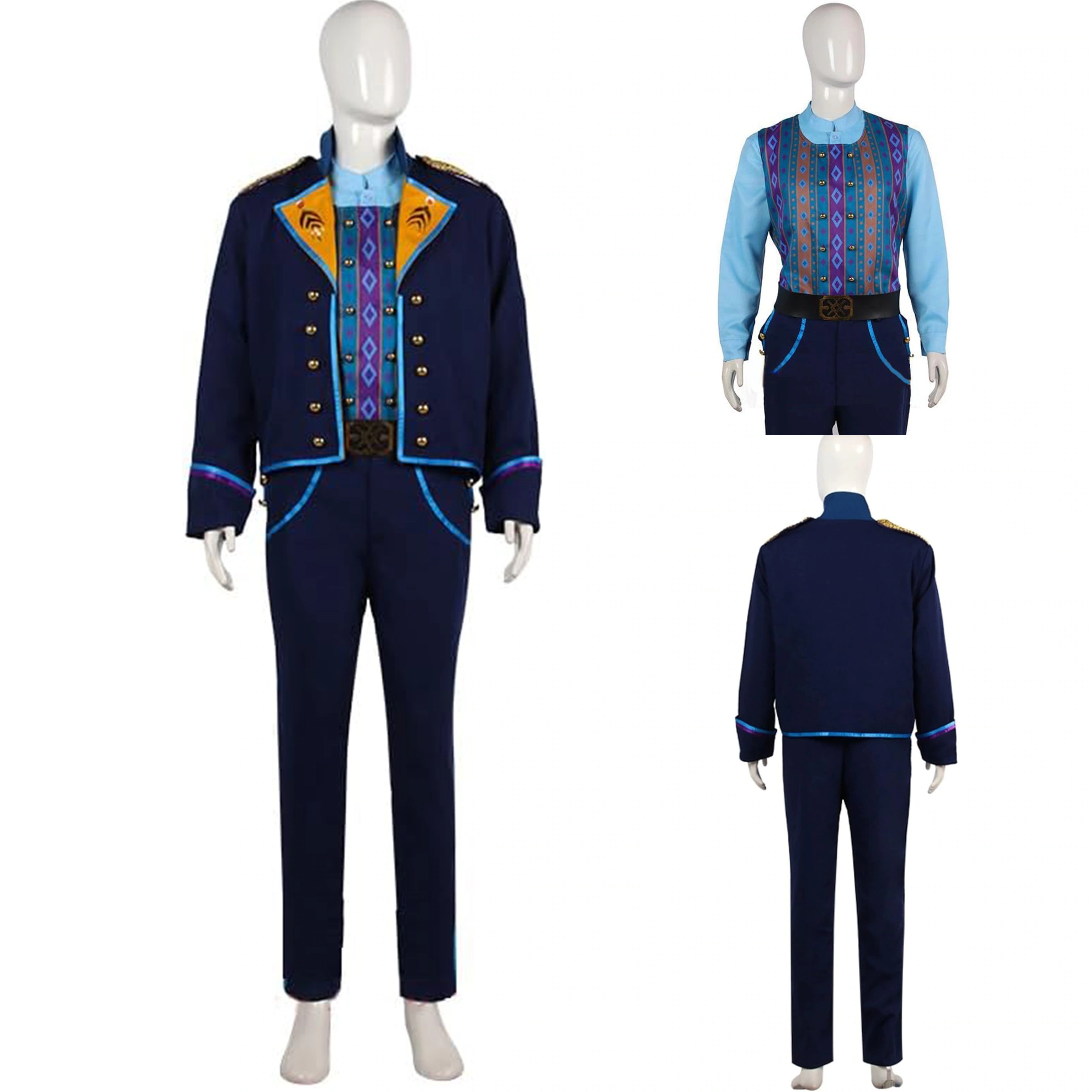 2枚150円OFF！【全シリーズ発売中】 【値引き中】コスプレ衣装 イベント ステージ服 ハロウィン コスチューム 撮影 衣装 コスプレ アナ雪 クリストフ 大人 衣装 ビョルグマン クリストフ アナ