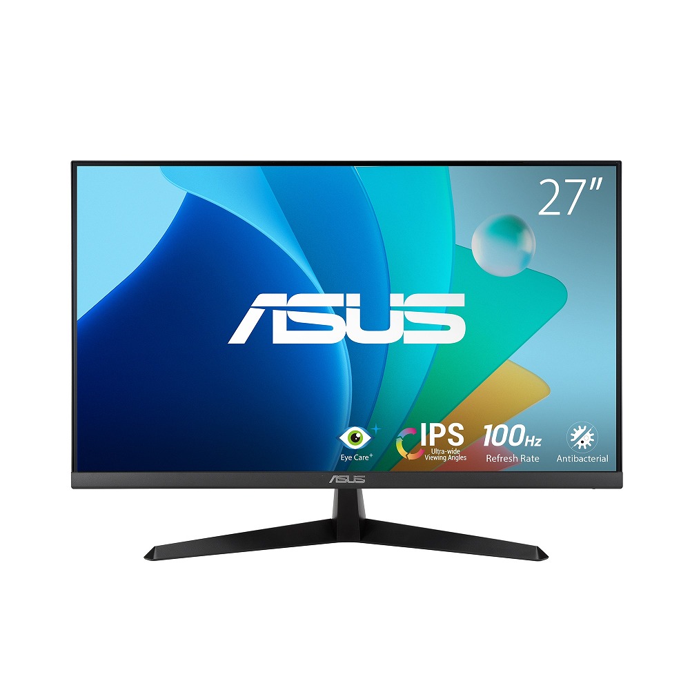ASUSエイスース ゲーミング液晶ディスプレイ(27型/IPS/FullHD 1920×1080/100Hz/1ms/HDMI1.4/VESA/3年保証)(ブラック) VY279HF 16,660円