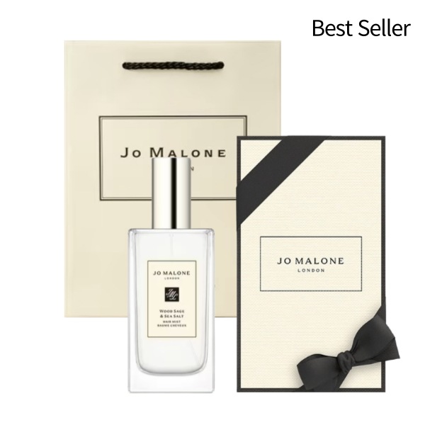 [ジョー マローン ロンドン 箱付] JO MALONEジョーマローン ウッドセージ&シーソルト ン ヘアミスト 30mL ヘアミスト正規品 [リボン ギフト箱+ショッパー] WOOD SAGE